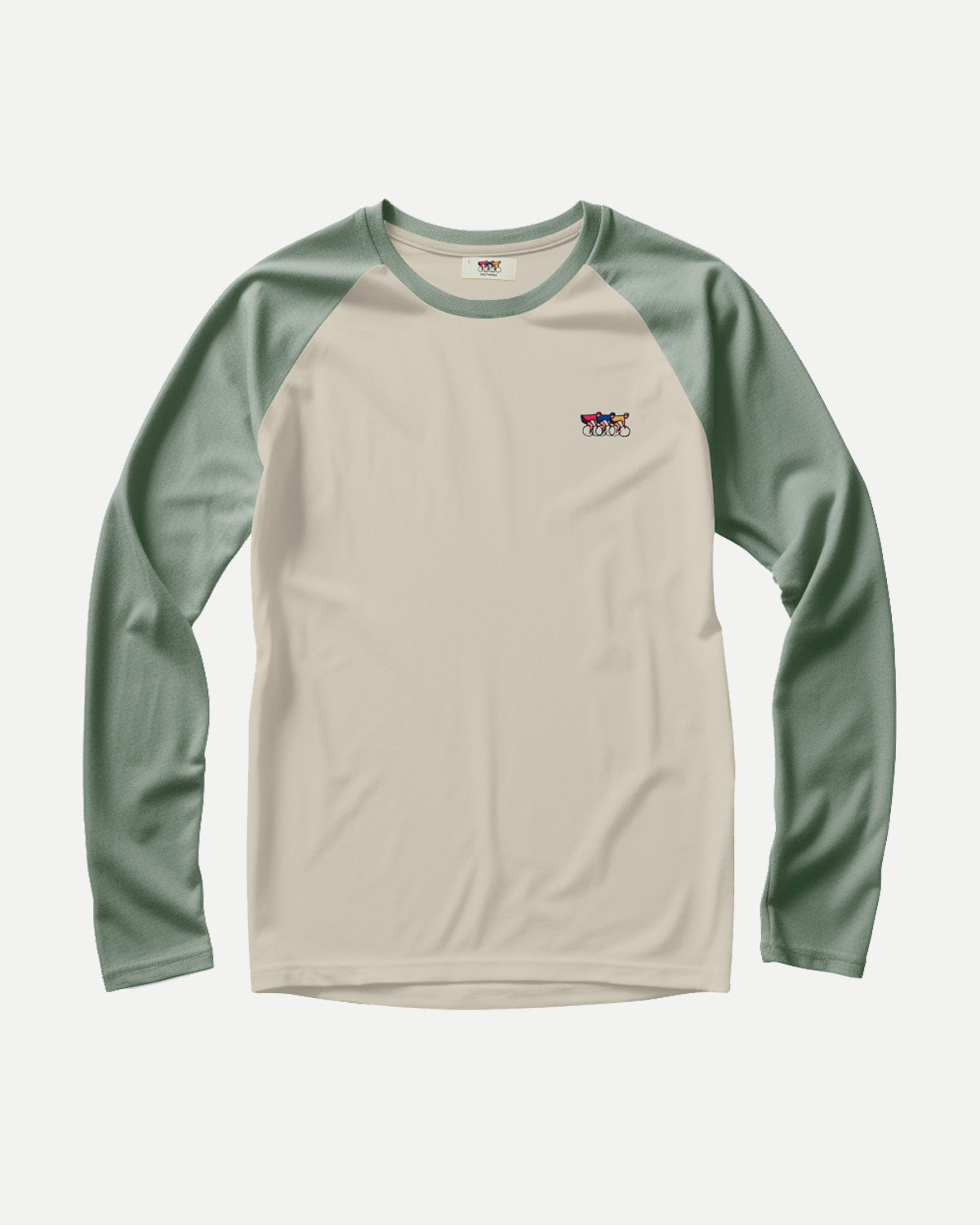 LS T-shirt - Faded Olive &amp; Sage