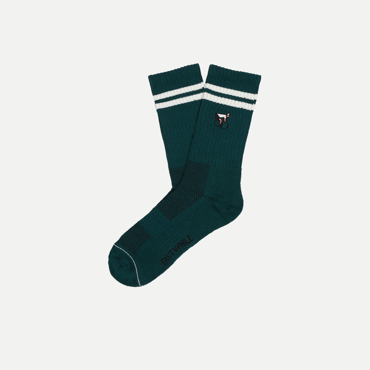 Erstwhile - Crew Sock | DARK GREEN