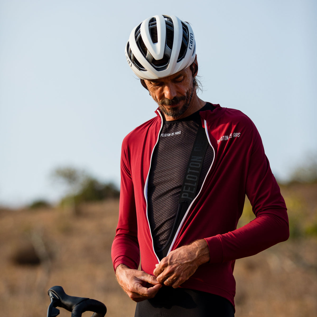 Domestique Long Sleeve Jersey | Falun Red