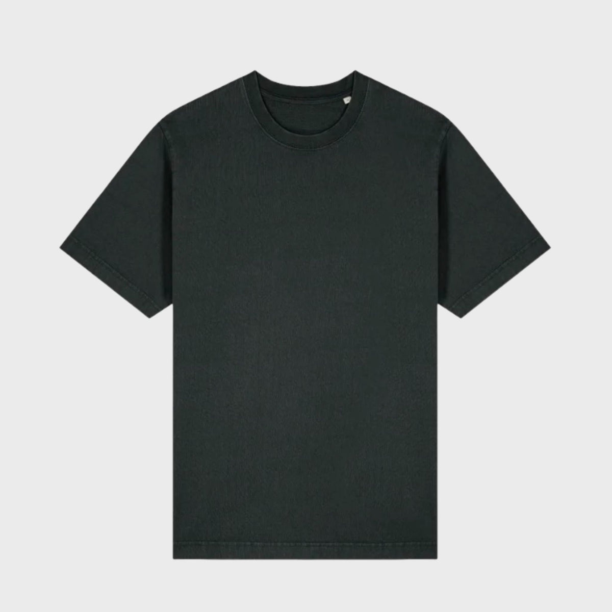 BACK TO BASICS Boxy Tee | Dyed Black