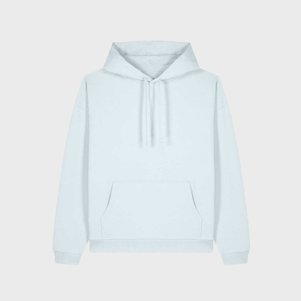 BACK TO BASICS Boxy Hoodie | Ice Blue