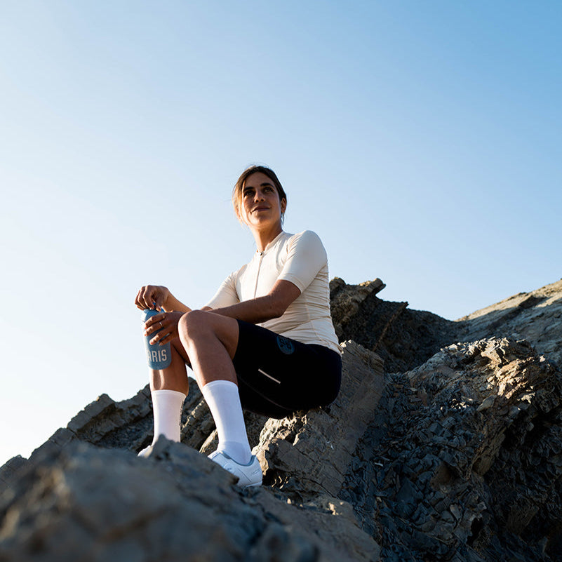 Peloton Cycling Socks | White