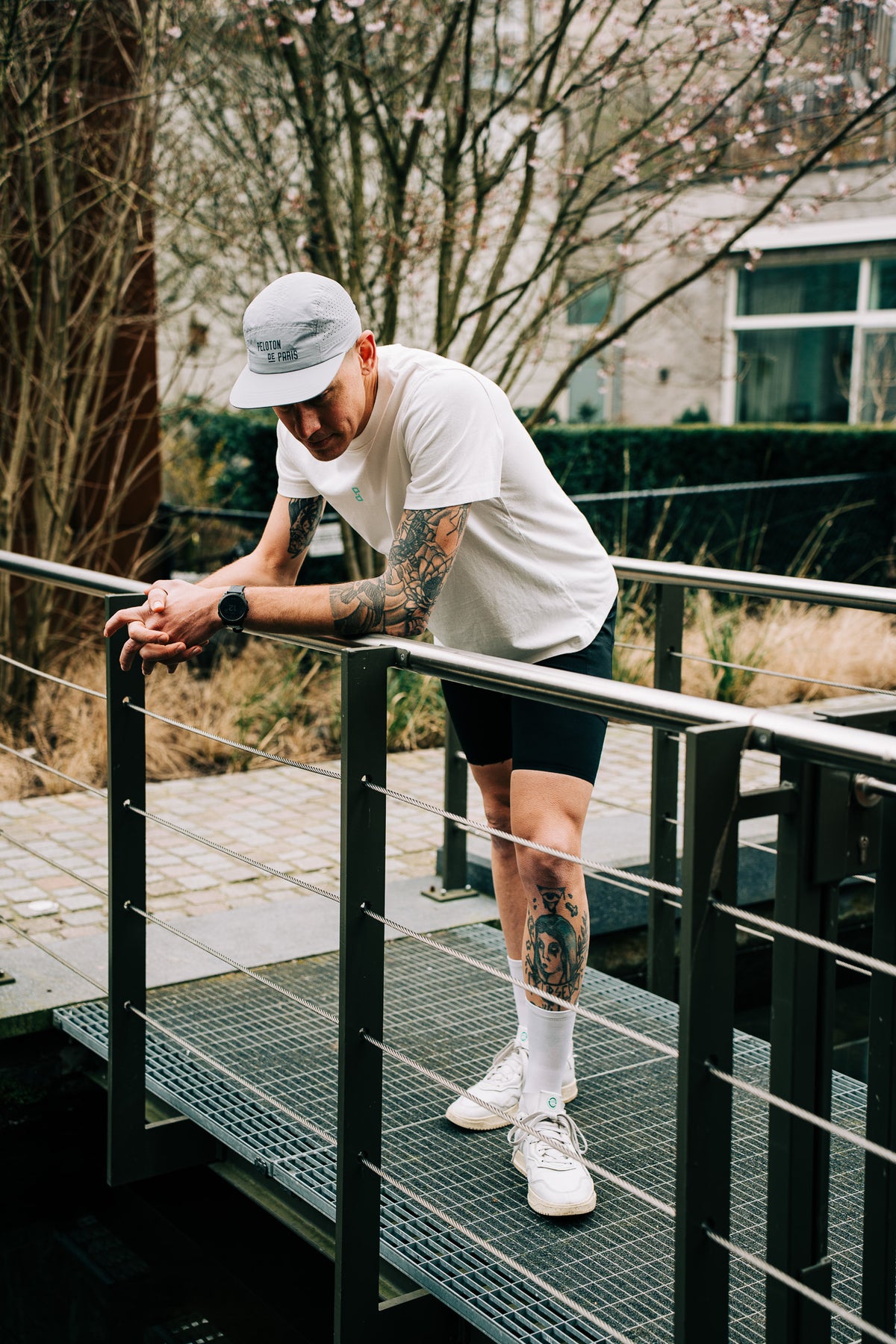 BACK TO BASICS Logo Tee | White