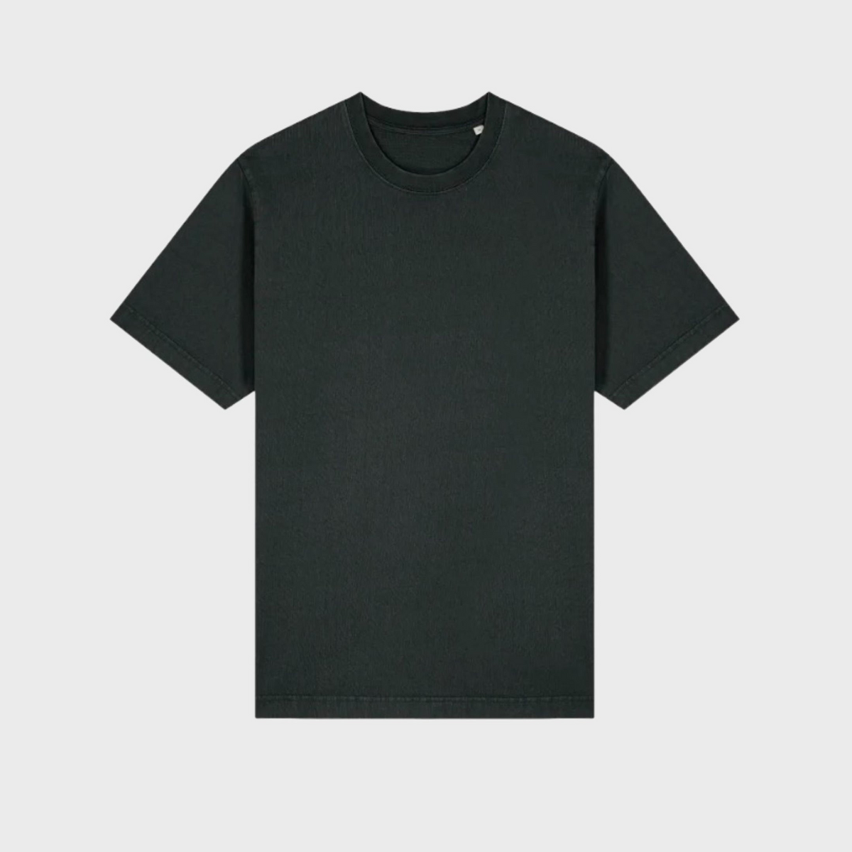 BACK TO BASICS Boxy Tee | Dyed Black