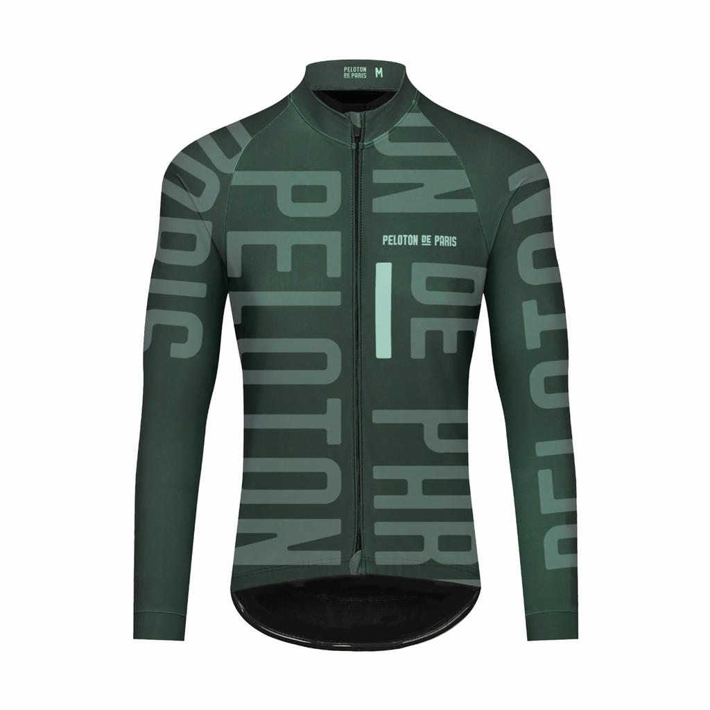 Big Letter Domestique LS Jersey - PELOTON DE PARIS